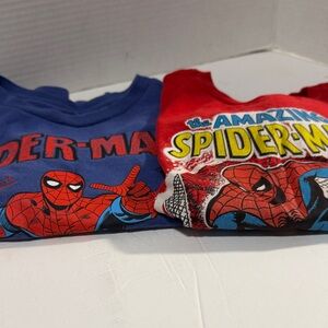 Marvel Spider-Man Kids Short Sleeve Graphic Tee - Blue